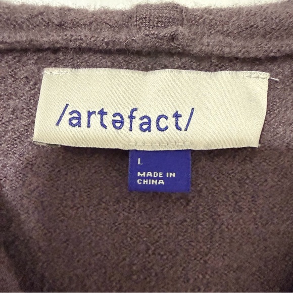 Artefact Merino Wool Pullover Hoodie Girls Size Large - Picture 2 of 6